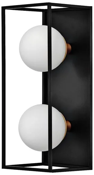 LEDVANCE DECOR Square 2XG9 IP44 350mm fekete