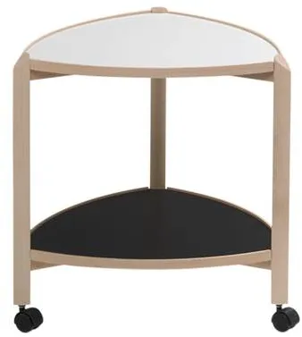 Thomsen Furniture Visit gurulóasztal - bükk/melamin - természetes bükk - 55x50x50 cm