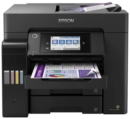 Epson EcoTank ET-5850 All-in-One tintasugaras nyomtató, többfunkciós faxszal - színes - tinta