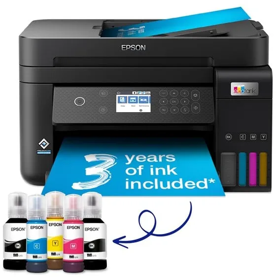 Epson EcoTank ET-3850 All in One tintasugaras nyomtató multifunkciós - színes - tinta