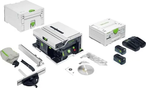 Festool Akkus asztali körfűrész CSC SYS 50 EBI-Plus