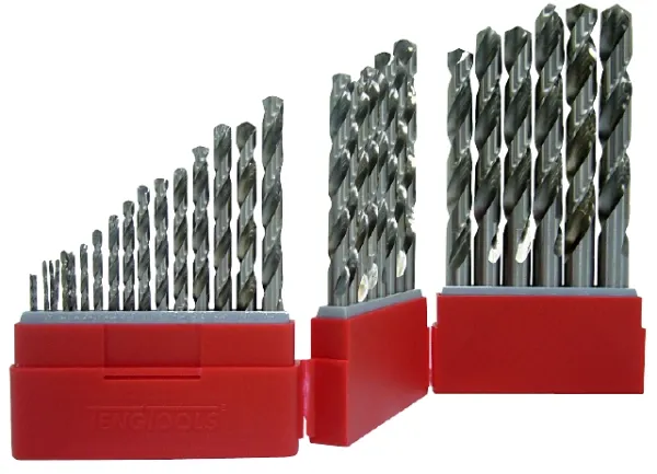 Teng Tools Fémfúrókészlet 1,0–13,0 mm DB034