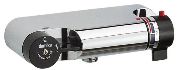 Damixa TMC zuhanycsaptelep, fekete/króm