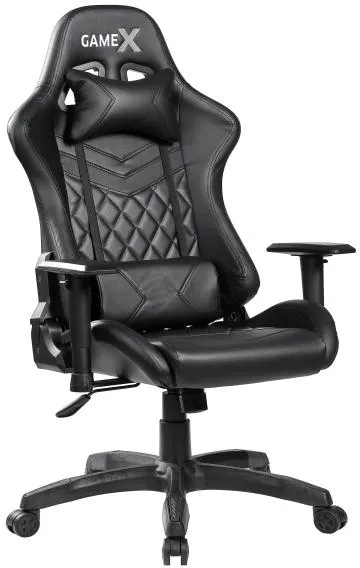 GameX GameX Lopez műbőr fekete 70x65x134cm