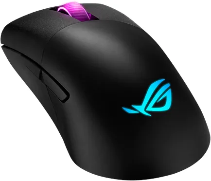 ASUS ROG KERIS Wireless - Gaming egér - Optikai - 5 gomb - Fekete RGB fénnyel