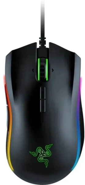 Razer Mamba Elite - Játék egér - Lézer - 9 gomb - Fekete RGB világítással