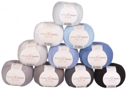 Infinity Hearts Rose 8/4 Fonalkészlet 14 Kék és Szürke árnyalat - 10 db - Fonalkészlet 14 Kék és Szürke árnyalat