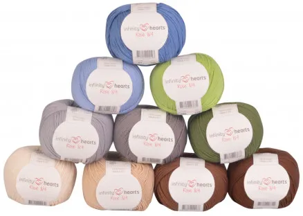 Infinity Hearts Rose 8/4 Fonalcsomag 04 A természet színei - 10 db - Fonalcsomag 04 A természet színei