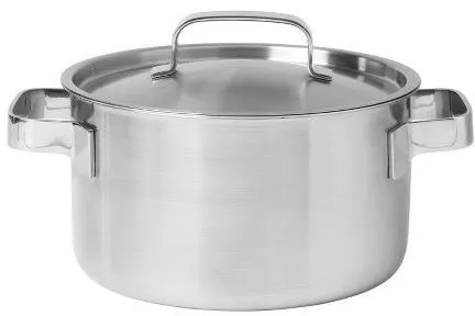 Pillivuyt Gourmet Somme lábas fedővel, 20 cm átmérő, 3 liter, acél