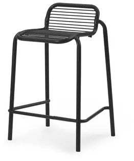 Normann Copenhagen Vig Bárszék H65 cm Fekete