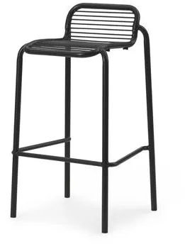 Normann Copenhagen Vig Bárszék H75 cm Fekete