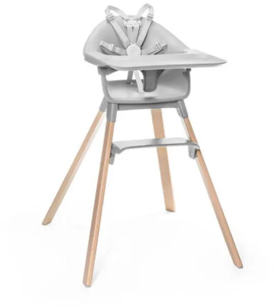 Clikk etetőszék - felhőszürke