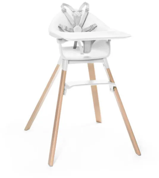 Clikk etetőszék - fehér