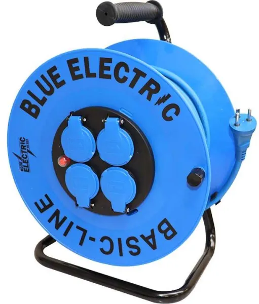 Blue electric kábeldob Basicline - 40 m