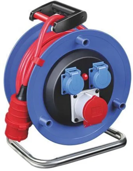 Brennenstuhl kábelcséve CEE 25m 3 aljzat 1x400V/16A + 2x230V