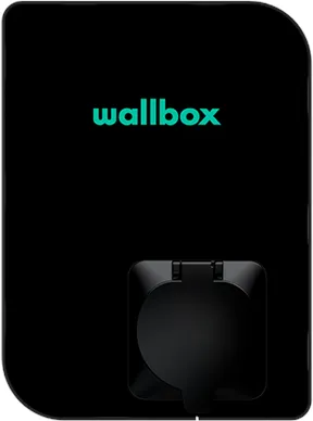 Wallbox Copper SB töltődoboz Wi-Fi-vel 22 kW Type 1 és 2, fekete