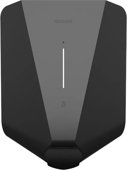 Easee LITE töltődoboz 11 kW kWh-mérővel, Type 2, WiFi és 4G, Fekete