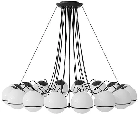 Astep Model 2109/16/20 Mennyezeti lámpa Fekete