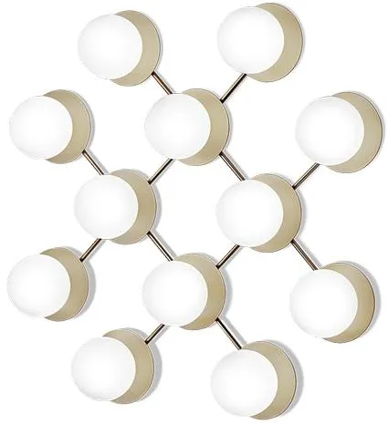 Nuura Liila 12 Fali-/mennyezeti lámpa Opál