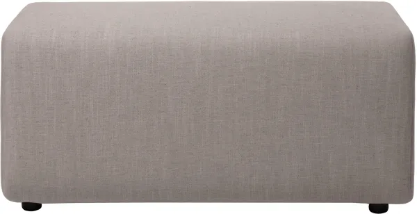 BROSTE COPENHAGEN Lagoon modul kanapé puff - latte szövet