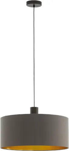 EGLO CONCESSA 1 függőlámpa, cappuccino/arany