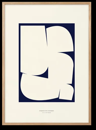 Peléton Shapes of Curves 05 50x70 Poszter