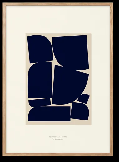 Peléton Shapes of Curves 06 50x70 Poszter