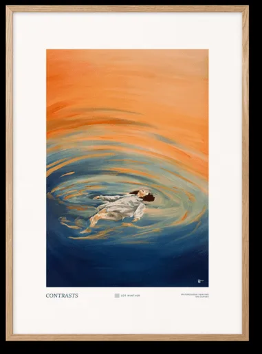 Peléton Contrasts 70x100 Poszter