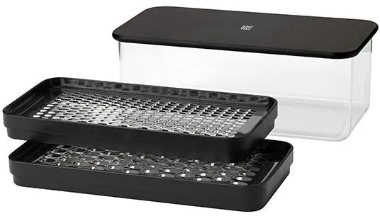 RIG-TIG GRATE-IT reszelő tartállyal - Fekete