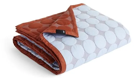 HAY Mega Dot Ágytakaró 260x260 Világoskék