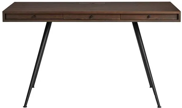 NORR11 JFK Íróasztal Sötét Füstölt Kőris