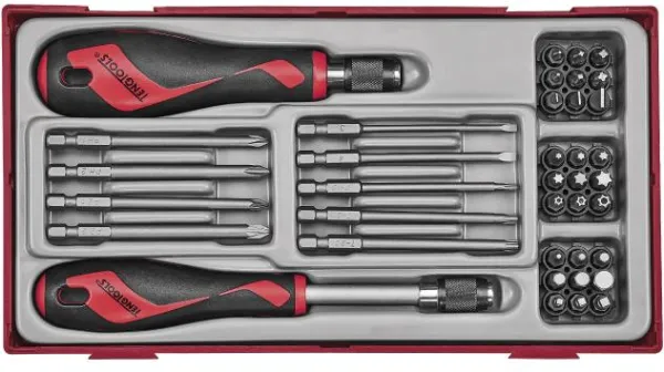 Teng Tools Bitkészlet TTMDQ38, 38 darabbal