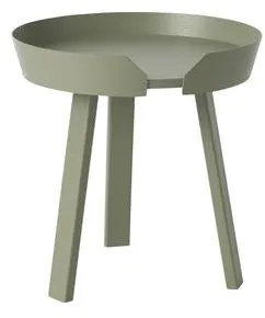Muuto Around Dohányzóasztal Poros Zöld Kicsi