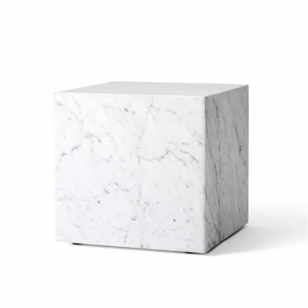 Audo Plinth Dohányzóasztal Kocka Carrara Márvány
