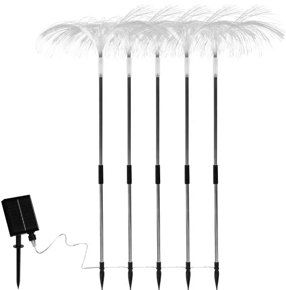 Melegfehér napelemes lámpatüske