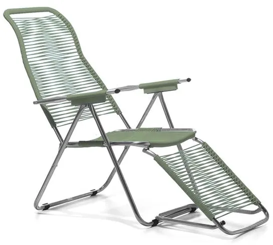 Fiam Spaghetti Napozóágy Zsályazöld