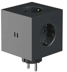 Avolt Square 2 elosztó Stockholm Black