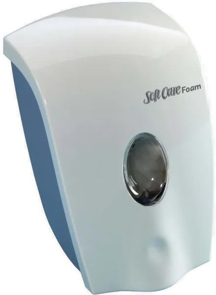 Kifutó: Soft Care Foam, habszappan adagoló, ABS műanyag, fehér