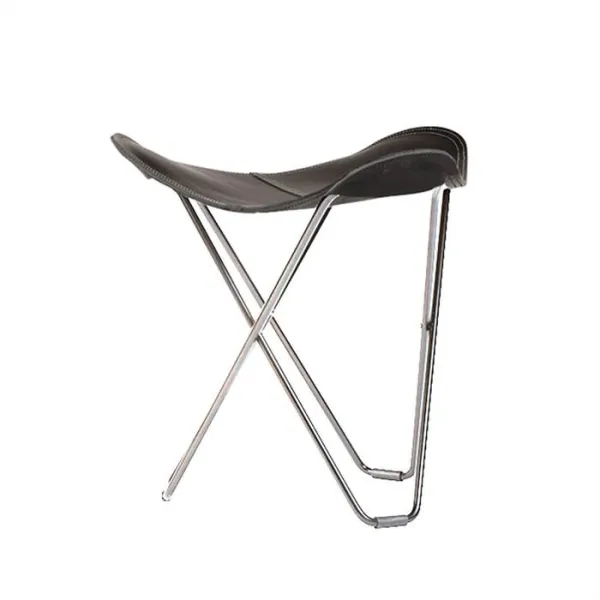 Cuero Pampa Flying Goose Zsámoly - Króm váz - Fekete