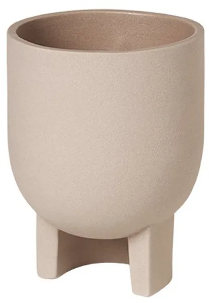 KRISTINA DAM STUDIO Serene virágcserép, S - homok terrakotta