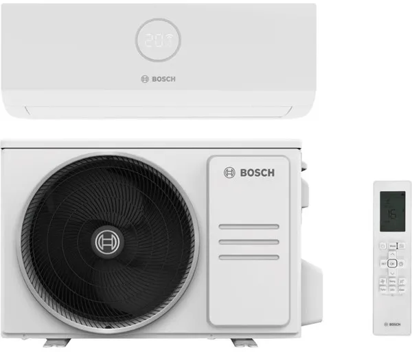Bosch Climate 3000i 35 WE levegő-levegő hőszivattyú, 3,5 kW, 10–40 m², Fehér