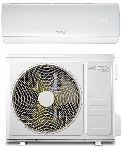 Andersen Electric AE 18000 levegő-levegő hőszivattyú WiFi-vel, 6 kW, 5–135 m², fehér