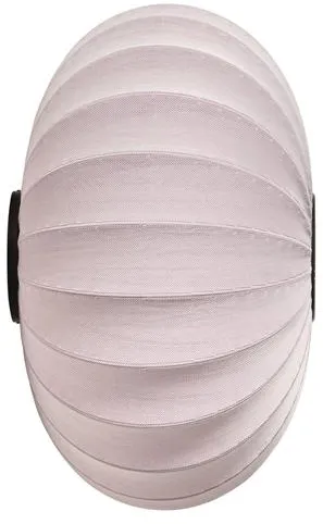 Made By Hand Knit-Wit Oval Fali Lámpa Ø76 cm Világos Rózsaszín