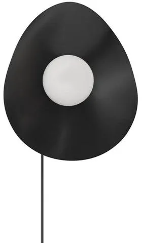 NORR11 Fuji Kis Fali Lámpa Égett Fekete