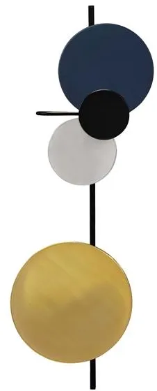 Please Wait to be Seated Planet Lamp Navy Blue